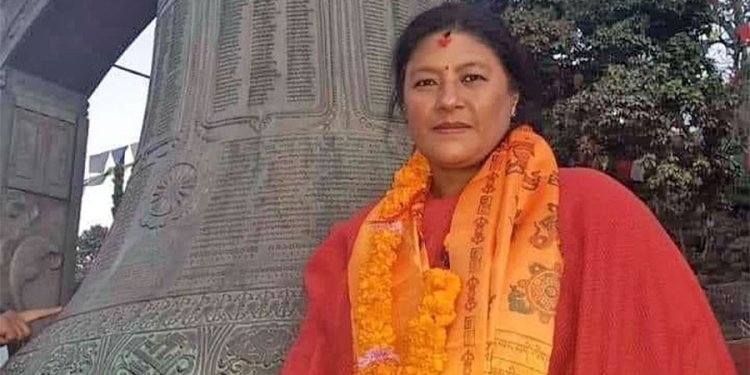 काठमाडौंको मेयरमा कांग्रेसकी सिर्जना सिंह उम्मेदवार