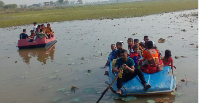 बर्दियाको पर्यटकिय गन्तव्य बढैयातालको मुहार फेरिदै