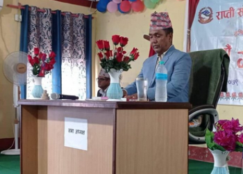 संशोधनसहित बाँके राप्तीसोनारी गाउँपालिको आर्थिक तथा विनियोजन विधेयक पारित