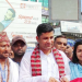 मन्त्री राइद्धारा आकासेपुल निर्माण तथा सडकबत्ती स्तरोन्नतीको शिलान्यास
