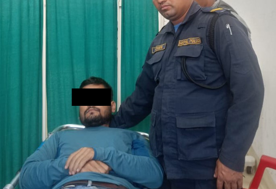 खुकुरी प्रहार गरी फरार अभियुक्त बाँके प्रहरीद्धारा पक्राउ