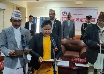 बाँकेकी प्रदेश सभा सदस्य नमूना मन्त्रीमा नियुक्त