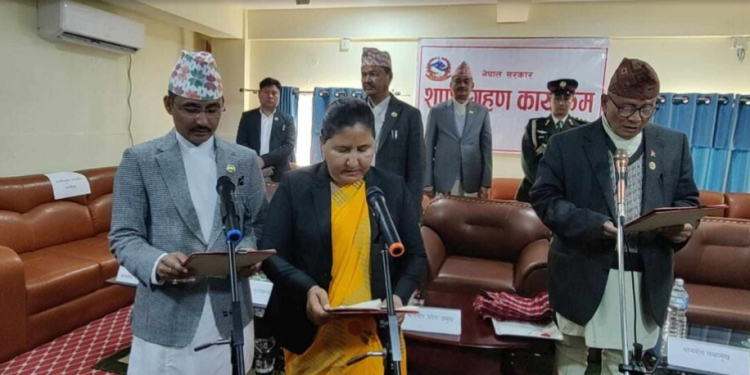 बाँकेकी प्रदेश सभा सदस्य नमूना मन्त्रीमा नियुक्त