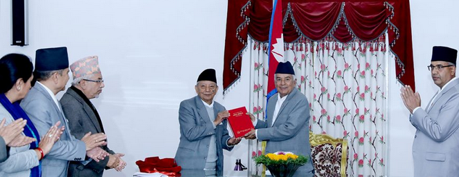 राष्ट्रपटि समक्ष मानवअधिकार आयोगको प्रतिवेदन पेश