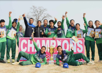 उन्नाइस वर्षमुनिको महिला राष्ट्रिय टी—२० क्रिकेटको उपाधि सुदुरपश्चिमलाई