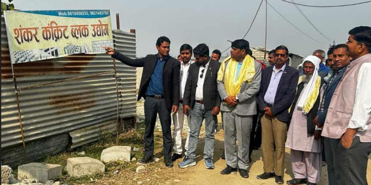 सभापति खानद्धारा विकास आयोजनाको साताव्यापी अनुगमन