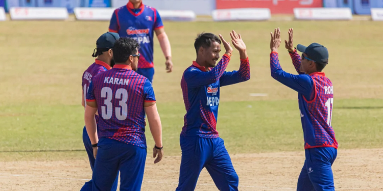 नेपालद्धारा नेदरल्याण्ड्स नौ विकेटले पराजित, अनिल र आशिफको अर्धशतकीय पारी