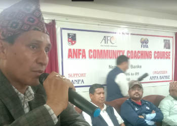 नेपालगञ्जमा ‘एन्फा कम्युनिटी कोचिङ्ग कोर्स’ प्रशिक्षण, मेयर विष्टद्धारा उद्धाटन