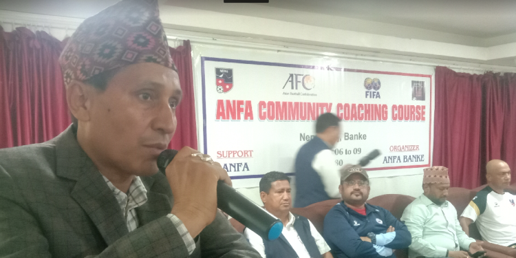 नेपालगञ्जमा ‘एन्फा कम्युनिटी कोचिङ्ग कोर्स’ प्रशिक्षण, मेयर विष्टद्धारा उद्धाटन