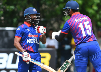 साउदी अरेबियालाई हराउदै नेपाल एसिसी प्रिमियर कपको सेमिफाइनलमा पुग्न सफल