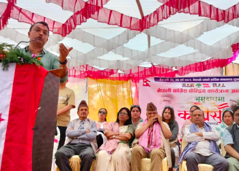 काँग्रेसलाई नयाँ ढंगले अघि बढाउनुको विकल्प छैन-महामन्त्री थापा