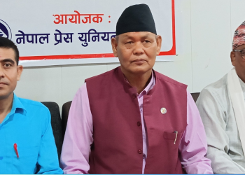 सेन्थेटिक ट्रयाक निर्माणका दोषीमाथि कारवाही हुन्छ-मन्त्री चौधरी