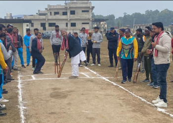 नरैनापुरमा अध्यक्ष कप क्रिकेट प्रतियोगिता सुरु, उद्घाटन खेलमा राप्तीसोनारी विजय