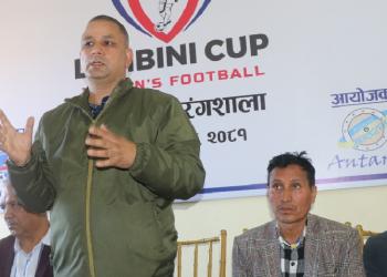 लुम्बिनी कप राष्ट्रिय महिला फुटबल आयोजनाको तयारी युद्धस्तरमा अघि बढ्दै
