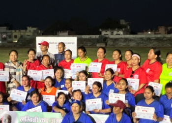 लुम्बिनी कप अन्तर्राष्ट्रिय आमन्त्रण महिला फुटबलः पत्रकारको टीम विजयी