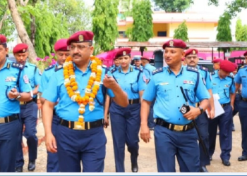 शान्ति सुरक्षा तथा जनमुखी सेवामा प्रहरी कर्मचारी कटिबद्ध हुनुपर्नेमा जोड