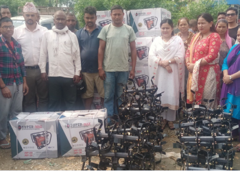 कोहलपुरका किसानलाई कृषि उपकरण खरीदमा ५० प्रतिशत अनुदान