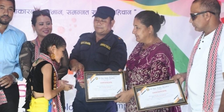 बाँकेको अगैयामा ‘राप्तीसोनारी डान्सिङ्ग स्टार २०२५’ सम्पन्न, रोमनजन प्रथम