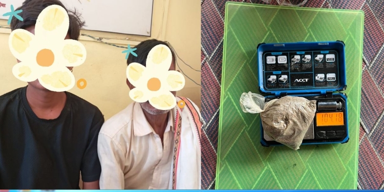 नेपालगञ्जमा प्रतिबन्धित लागुऔषध खैरो हेरोइनसहित दुई जना पक्राउ