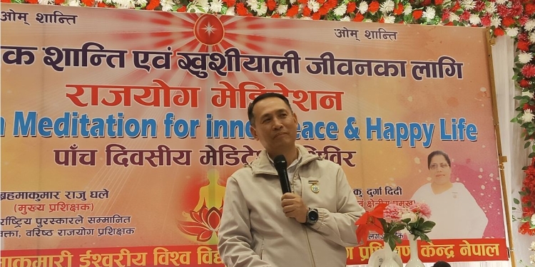 नेपालगञ्जमा जारी पाँच दिवसीय मेडिटेशन शिविरमा उल्लेख्य सहभागिता
