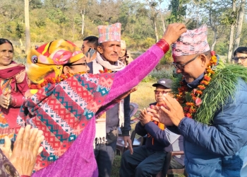 राप्तीसोनारीमा गौडेलको घरदैलो तीव्र
