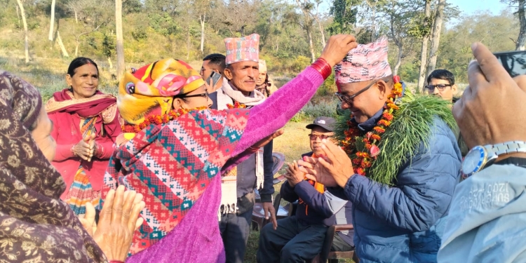 राप्तीसोनारीमा गौडेलको घरदैलो तीव्र
