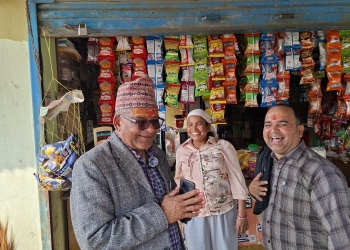 गौडेलको सादगी शैलीले जित्दै छ मतदाताको मन