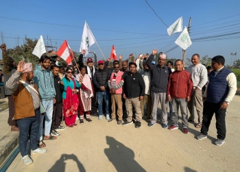 भुजइँगाउँमा सुधान्शु पुग्दा मतदाता उत्साहित