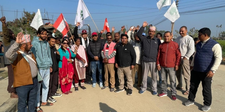 भुजइँगाउँमा सुधान्शु पुग्दा मतदाता उत्साहित