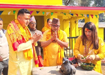 युवा उम्मेदवार कोइरालालाई ब्रम्हाकुमारी दुर्गा दिदीको आर्शिवाद