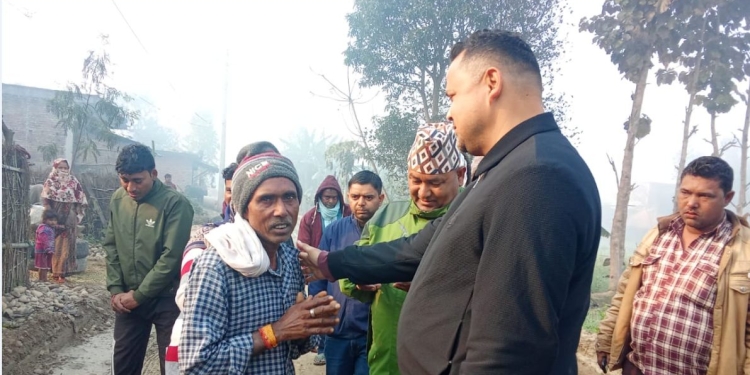 बाँके क्षेत्र नं. २ मा नेपाली काँग्रेसको घरदैलो कार्यक्रममा तिव्रता, गुनासो सुन्दै उम्मेदवार