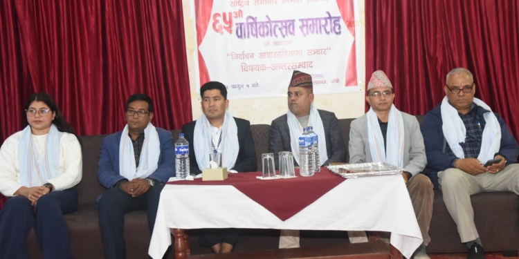 आचारसंहिता पालनामा सञ्चारमाध्यम संवेदनशील हुनुपर्नेमा जोड