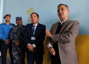 मुलुकभर निर्वाचनको वातावरण राम्रो बन्दै गएको छ—गृहमन्त्री अर्याल नेपालगन्ज, १७ फागनु । । गृहमन्त्री