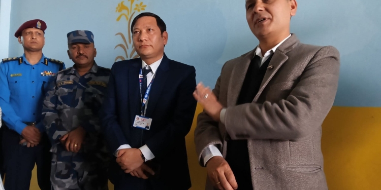 मुलुकभर निर्वाचनको वातावरण राम्रो बन्दै गएको छ—गृहमन्त्री अर्याल नेपालगन्ज, १७ फागनु । । गृहमन्त्री