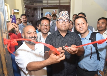 पत्रकार महासंघ बाँकेमा डुडुवा सभा हल निर्माणः अध्यक्ष चौधरीद्वारा उद्घाटन, भित्तेपात्रो पनि विमोचन