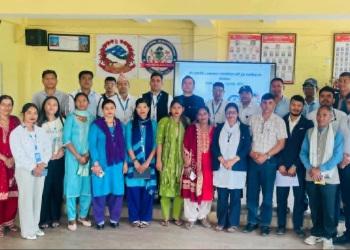 गुणस्तरीय पोषण सेवा प्रवाहका लागि स्वास्थ्यकर्मीलाई तालिम