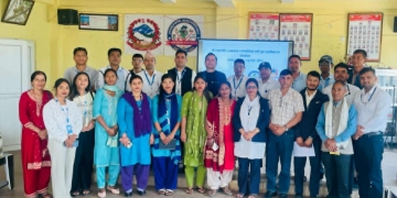 गुणस्तरीय पोषण सेवा प्रवाहका लागि स्वास्थ्यकर्मीलाई तालिम