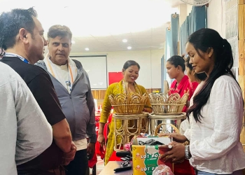 युवा महिला उद्यमीद्वारा उत्पादित सामग्रीको प्रदर्शनी-कार्यशाला 