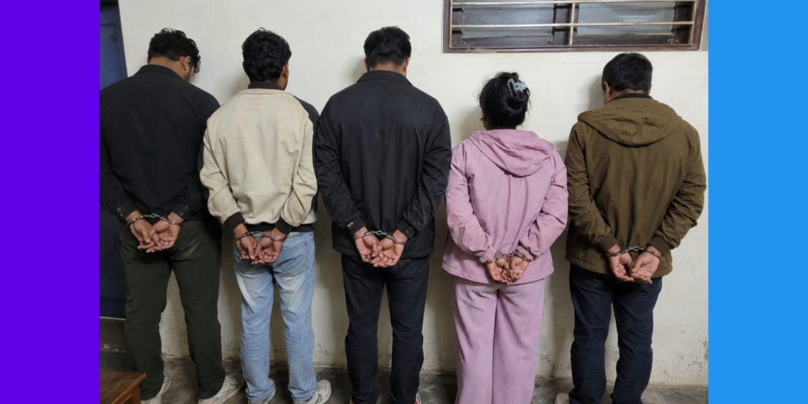 बाँकेमा लागुऔषध ब्राउनसुगरसहित दुई तीन जना पक्राउ