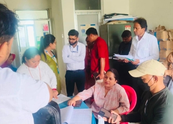 बाँकेको नरैनापुर र डुडुवा गाउँपालिकामा संयुक्त अनुगमन