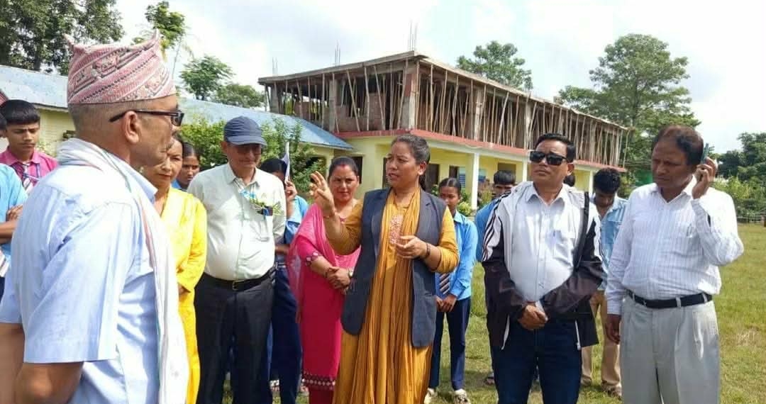बाल संरक्षणका कार्यक्रम अन्तर्गत राजापुरका विद्यालयमा संयुक्त अनुगमन